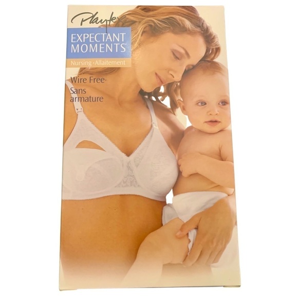 PLAYTEX Expectant Moments Nursing Wire Free bra (Maternity) - Picture 1 of 5